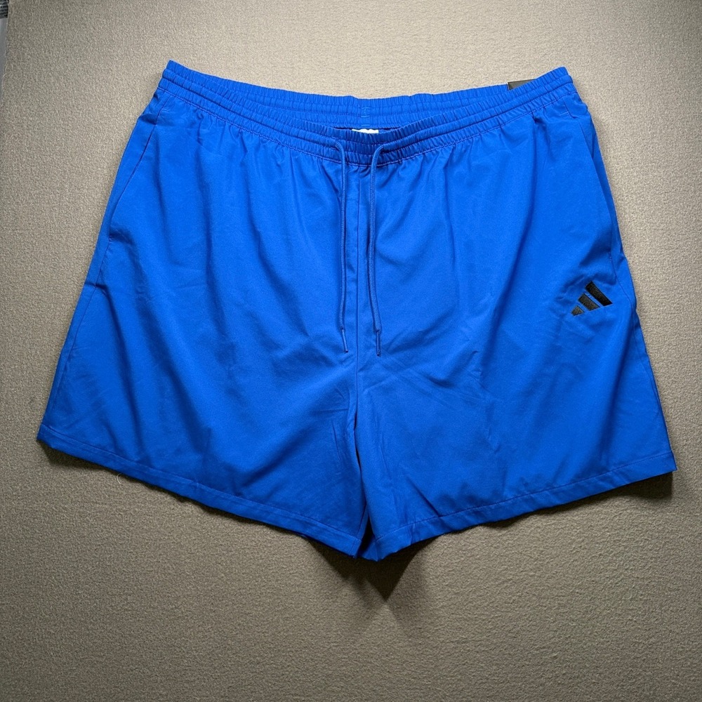 Adidas M SL Chelsea Shorts Men 3XL Blue 7 Inch Inseam Mesh Lined JF1116